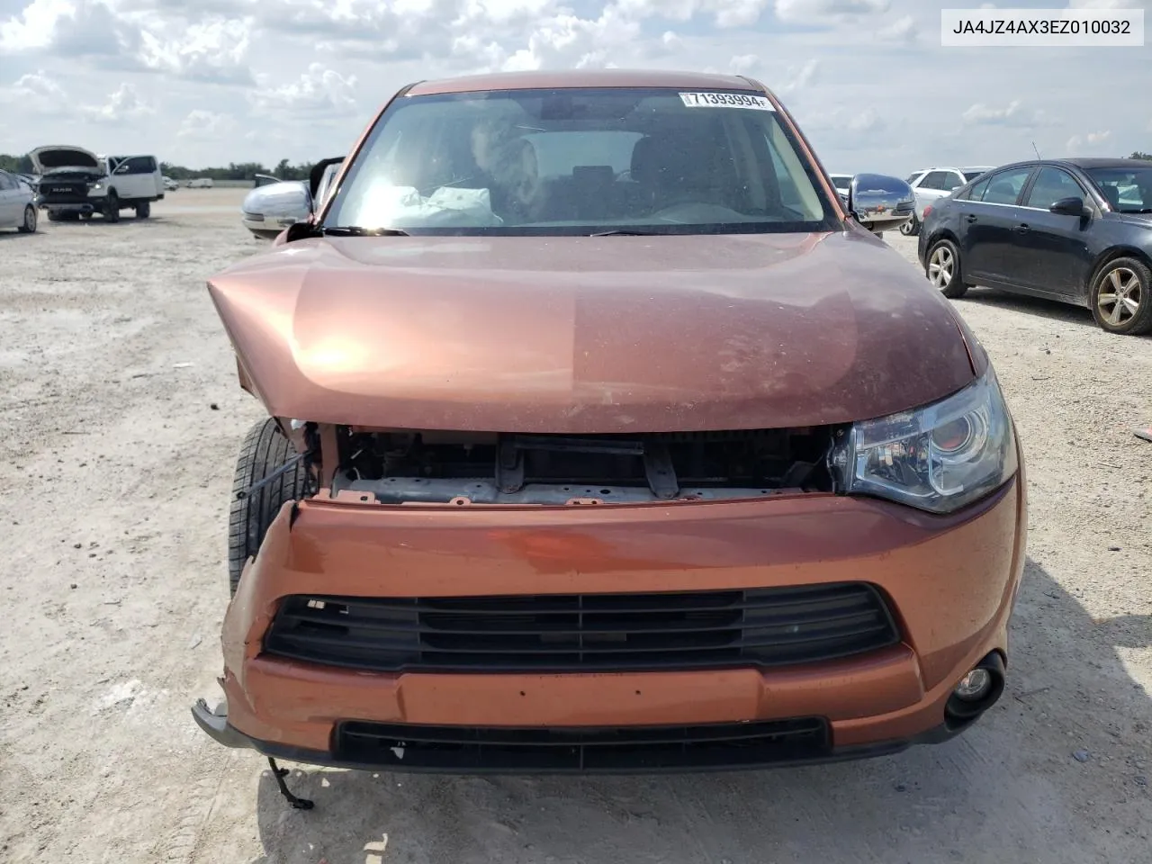 2014 Mitsubishi Outlander Gt VIN: JA4JZ4AX3EZ010032 Lot: 71393994