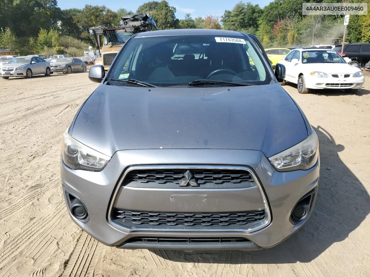 4A4AR3AU0EE009460 2014 Mitsubishi Outlander Sport Es