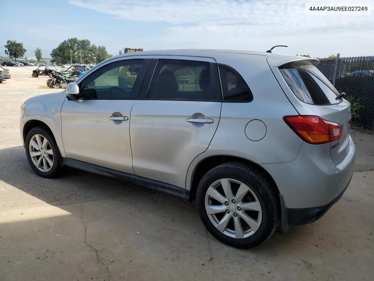 2014 Mitsubishi Outlander Sport Es VIN: 4A4AP3AU9EE027249 Lot: 71771314