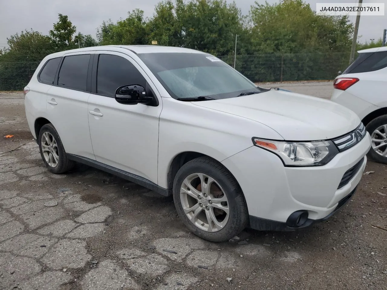 2014 Mitsubishi Outlander Se VIN: JA4AD3A32EZ017611 Lot: 71996824