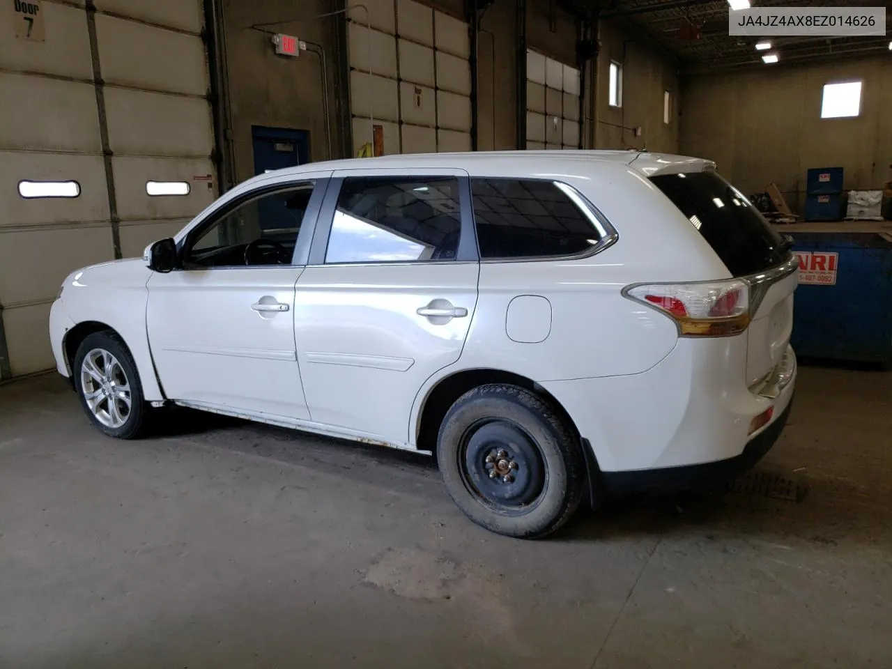 2014 Mitsubishi Outlander Gt VIN: JA4JZ4AX8EZ014626 Lot: 72379604