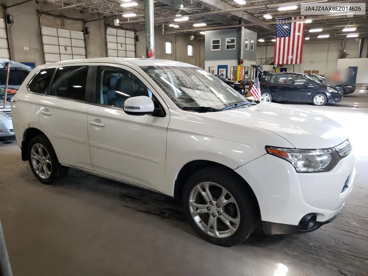 2014 Mitsubishi Outlander Gt VIN: JA4JZ4AX8EZ014626 Lot: 72379604