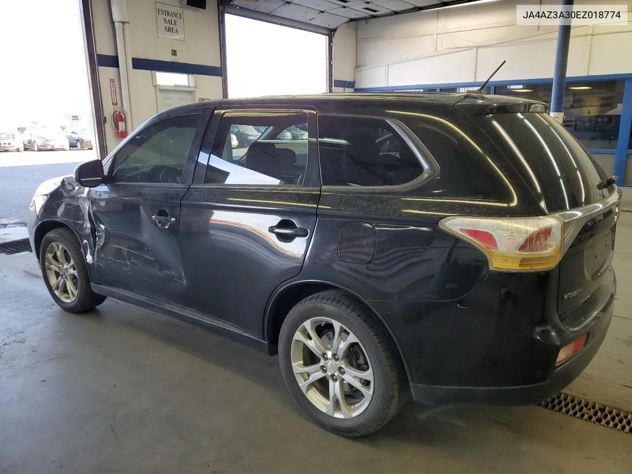 2014 Mitsubishi Outlander Se VIN: JA4AZ3A30EZ018774 Lot: 73142474