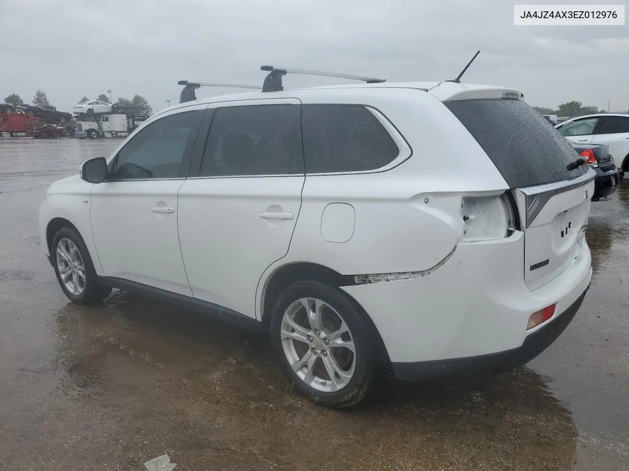 2014 Mitsubishi Outlander Gt VIN: JA4JZ4AX3EZ012976 Lot: 73575784