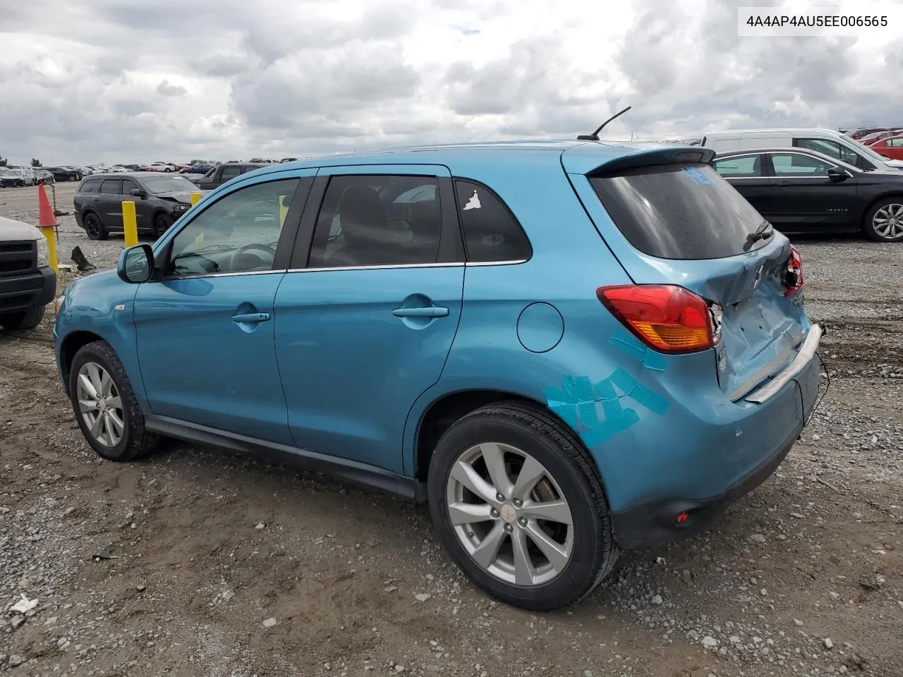 2014 Mitsubishi Outlander Sport Se VIN: 4A4AP4AU5EE006565 Lot: 73593474