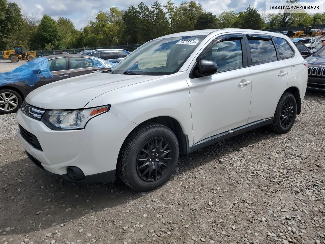 2014 Mitsubishi Outlander Es VIN: JA4AD2A37EZ004623 Lot: 73755604