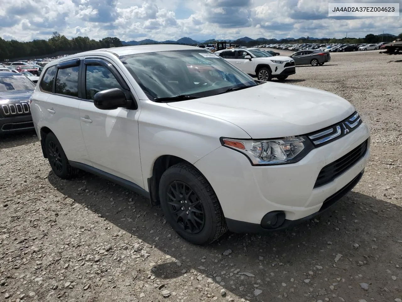 2014 Mitsubishi Outlander Es VIN: JA4AD2A37EZ004623 Lot: 73755604