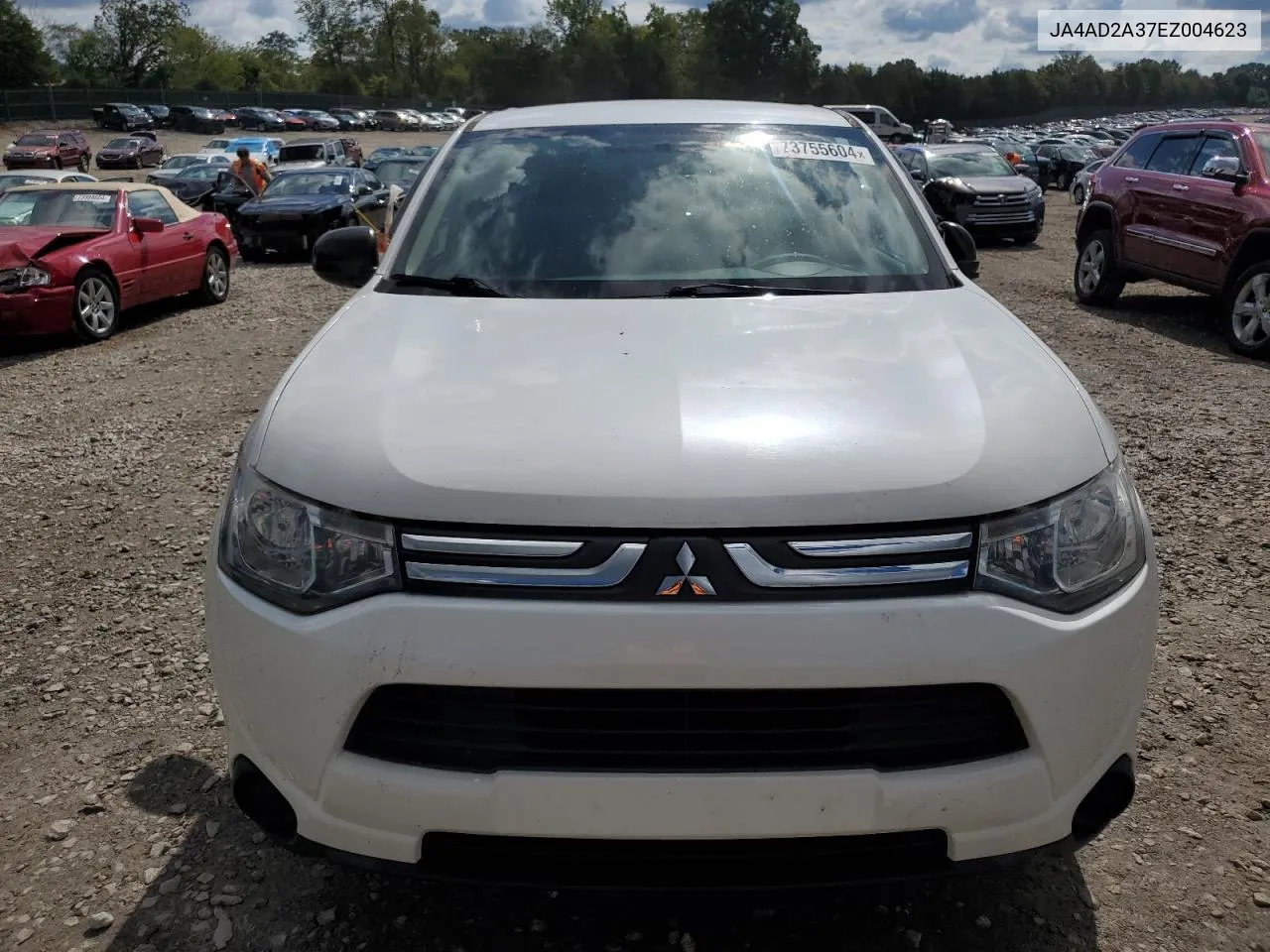 2014 Mitsubishi Outlander Es VIN: JA4AD2A37EZ004623 Lot: 73755604