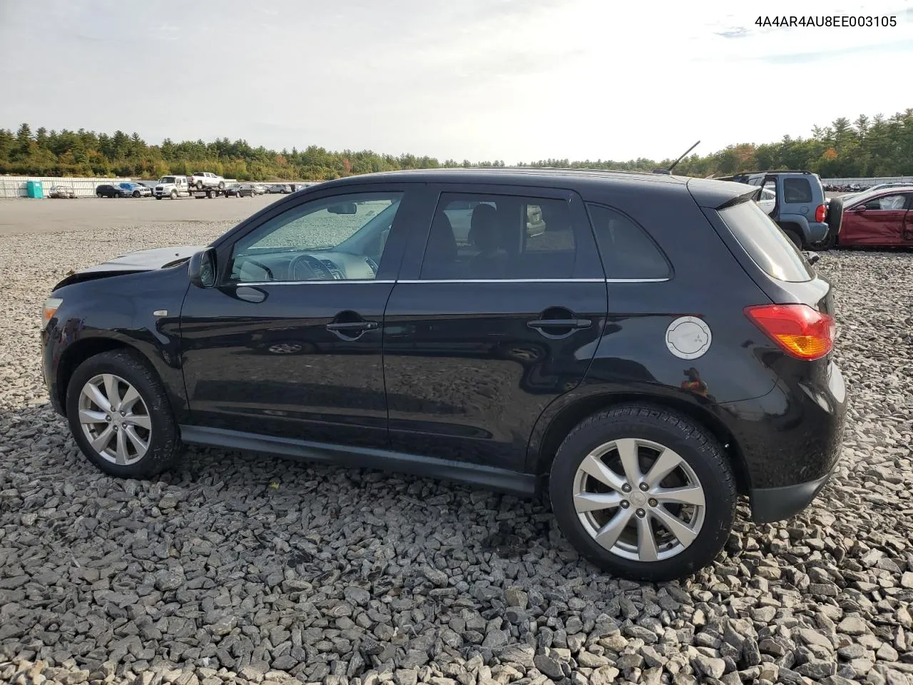 2014 Mitsubishi Outlander Sport Se VIN: 4A4AR4AU8EE003105 Lot: 74709184