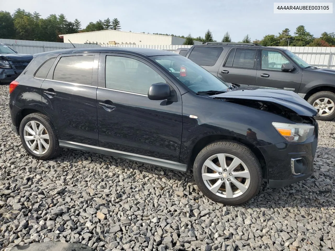 2014 Mitsubishi Outlander Sport Se VIN: 4A4AR4AU8EE003105 Lot: 74709184