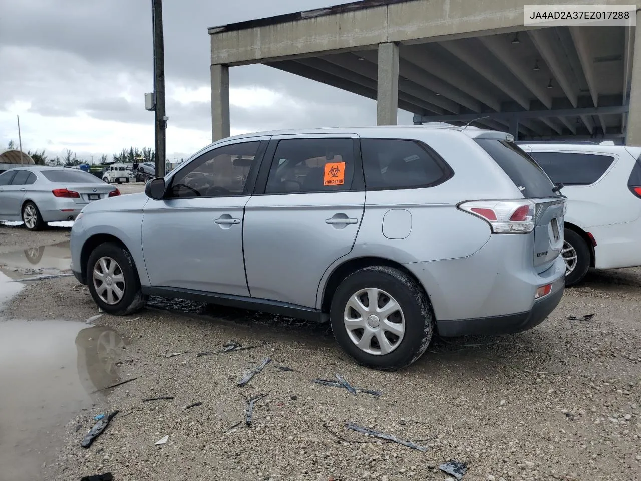 2014 Mitsubishi Outlander Es VIN: JA4AD2A37EZ017288 Lot: 75199774