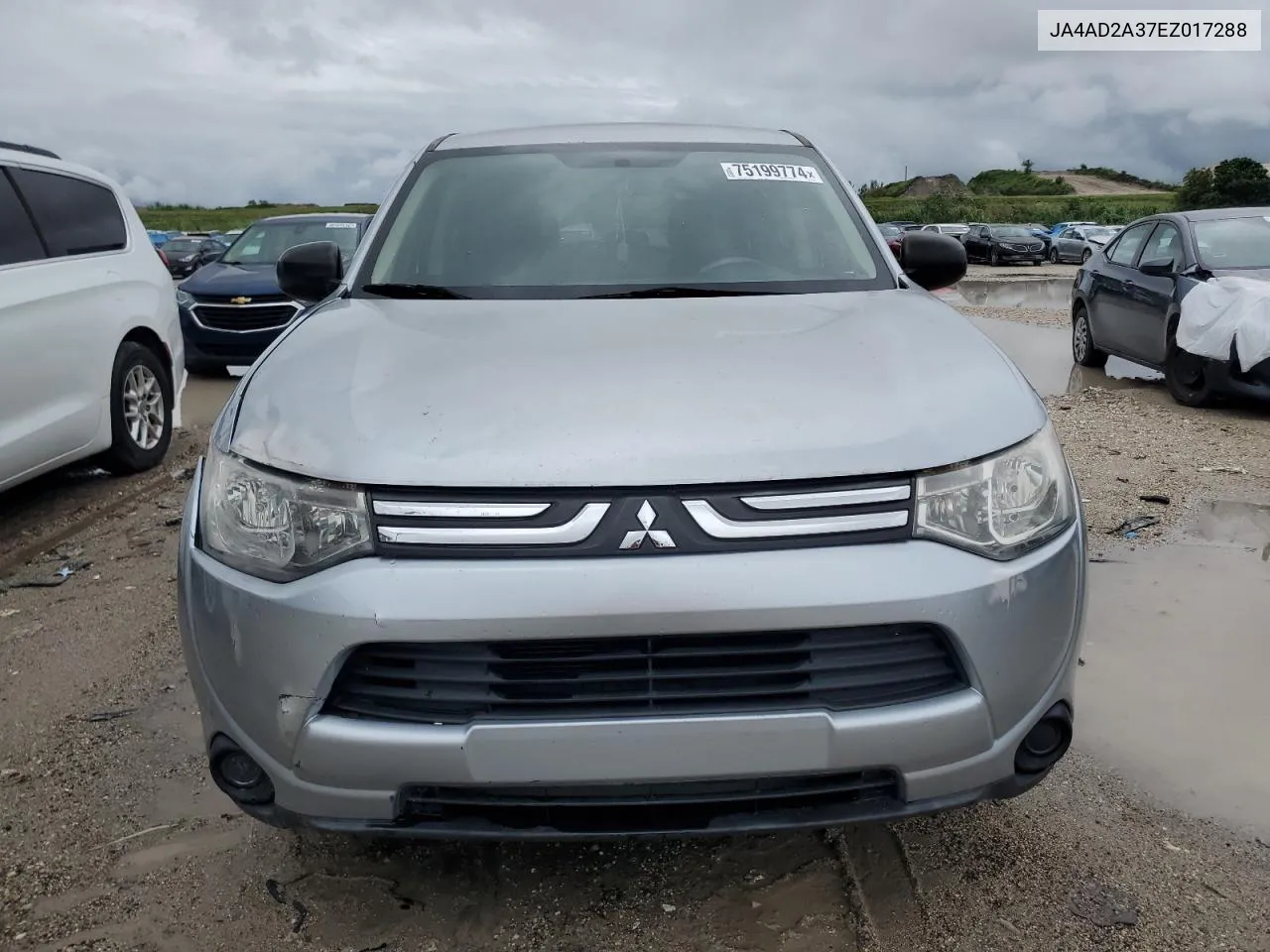 JA4AD2A37EZ017288 2014 Mitsubishi Outlander Es