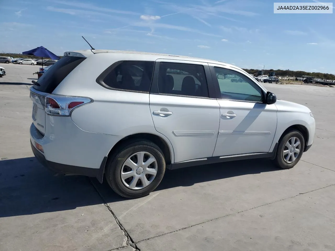 2014 Mitsubishi Outlander Es VIN: JA4AD2A35EZ002966 Lot: 75483854