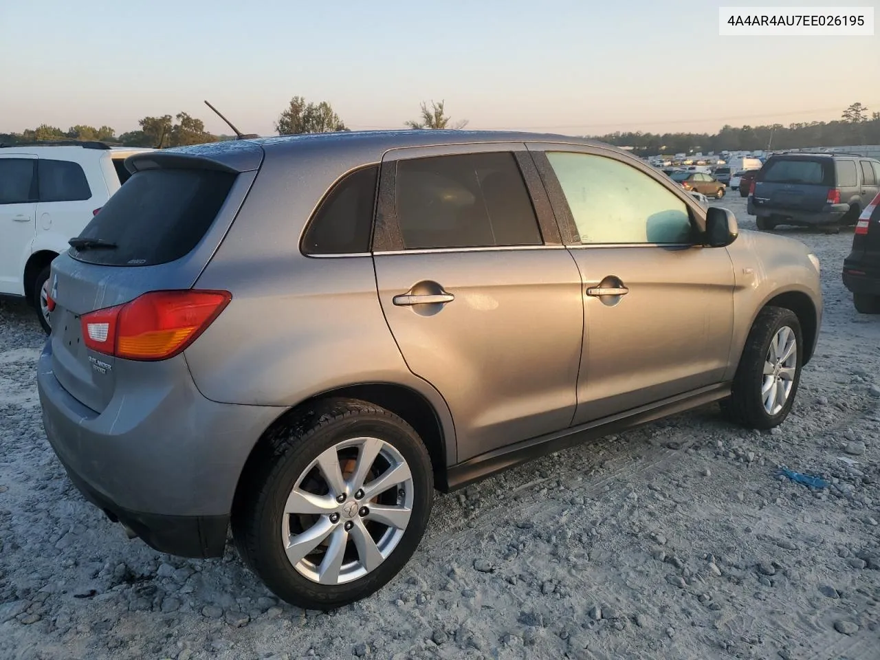 2014 Mitsubishi Outlander Sport Se VIN: 4A4AR4AU7EE026195 Lot: 75513824