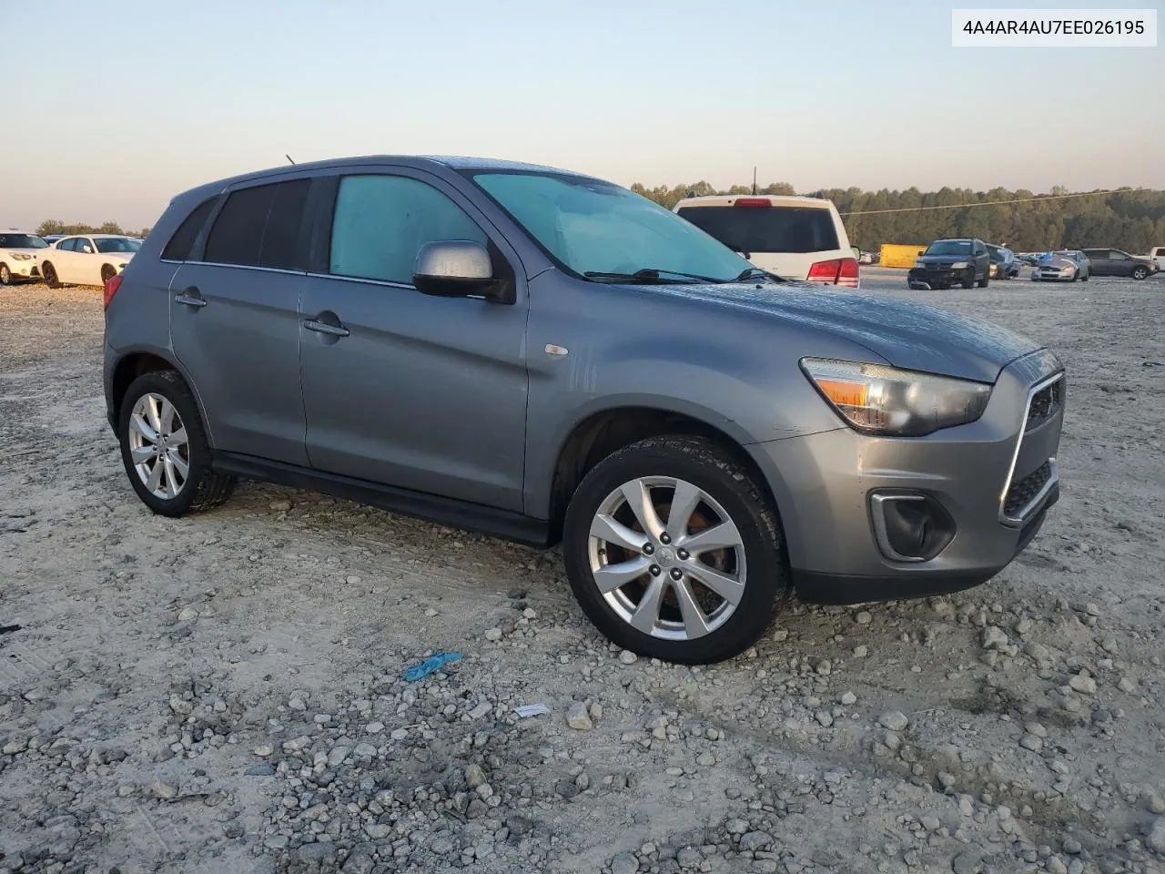 2014 Mitsubishi Outlander Sport Se VIN: 4A4AR4AU7EE026195 Lot: 75513824