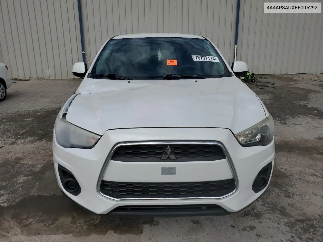 4A4AP3AUXEE005292 2014 Mitsubishi Outlander Sport Es