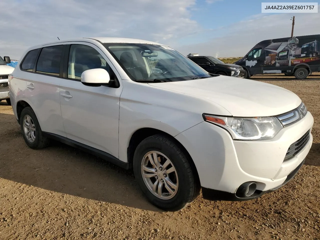 2014 Mitsubishi Outlander Es VIN: JA4AZ2A39EZ601757 Lot: 75881664