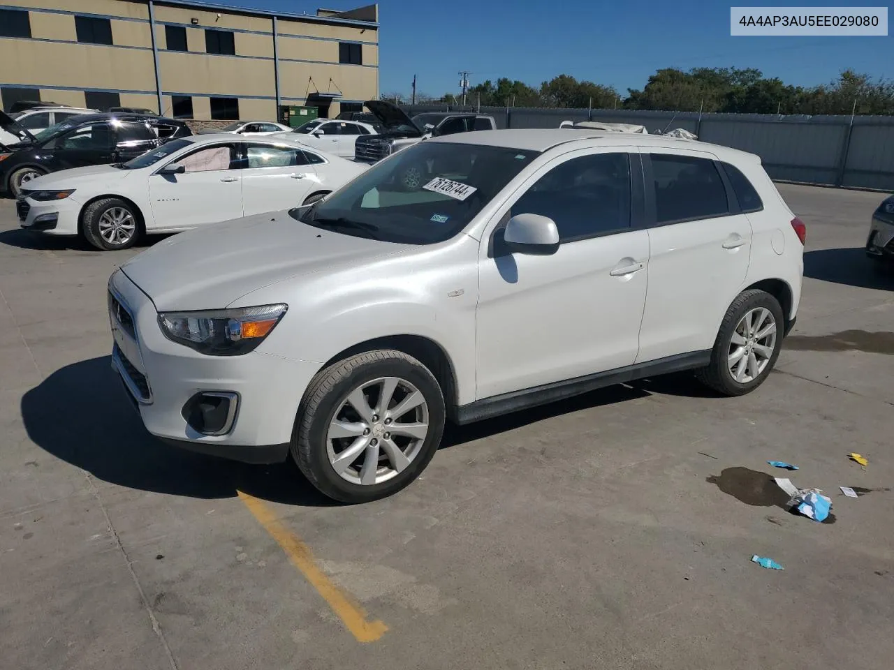 2014 Mitsubishi Outlander Sport Es VIN: 4A4AP3AU5EE029080 Lot: 76126744