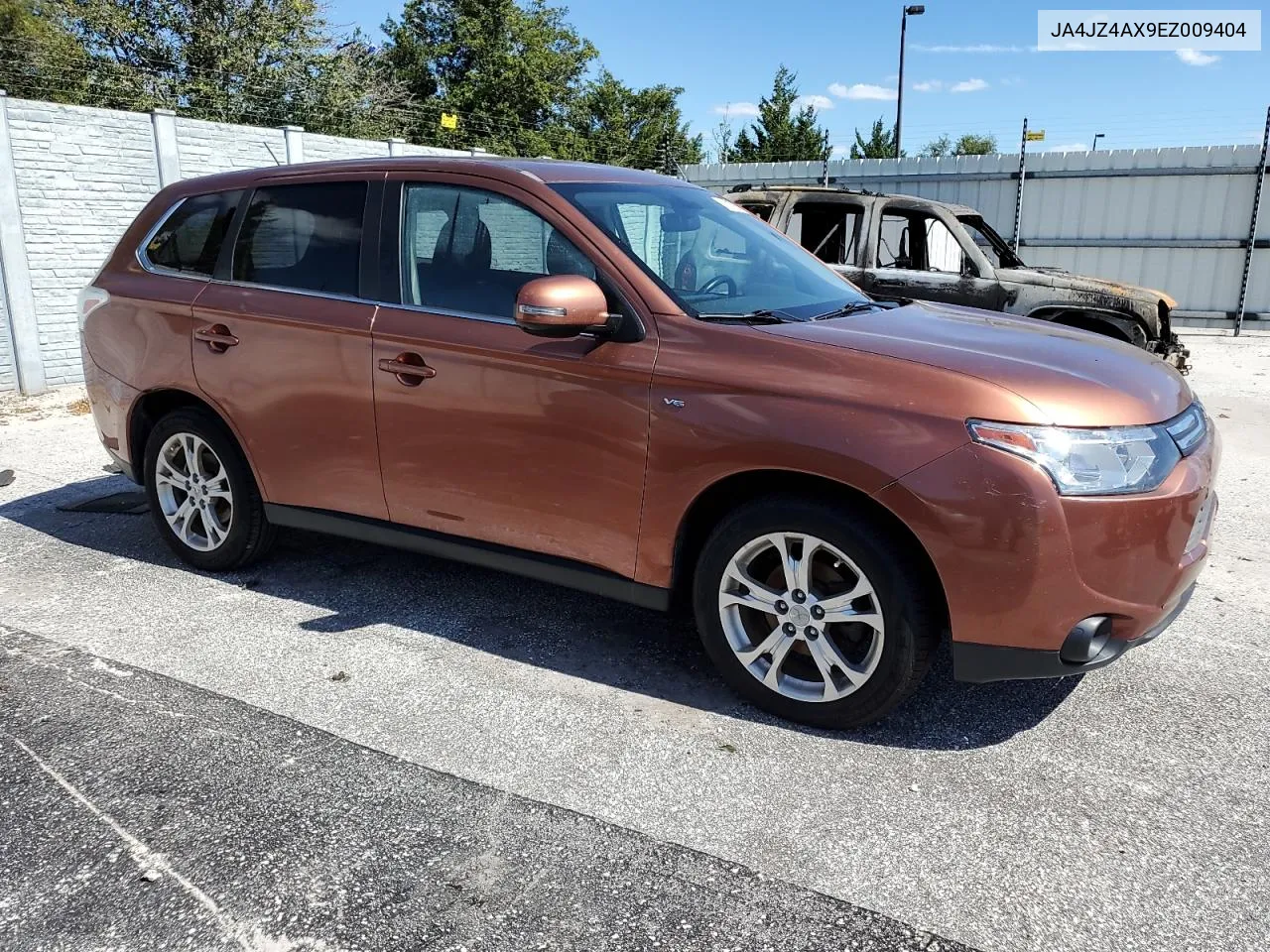 2014 Mitsubishi Outlander Gt VIN: JA4JZ4AX9EZ009404 Lot: 76177294