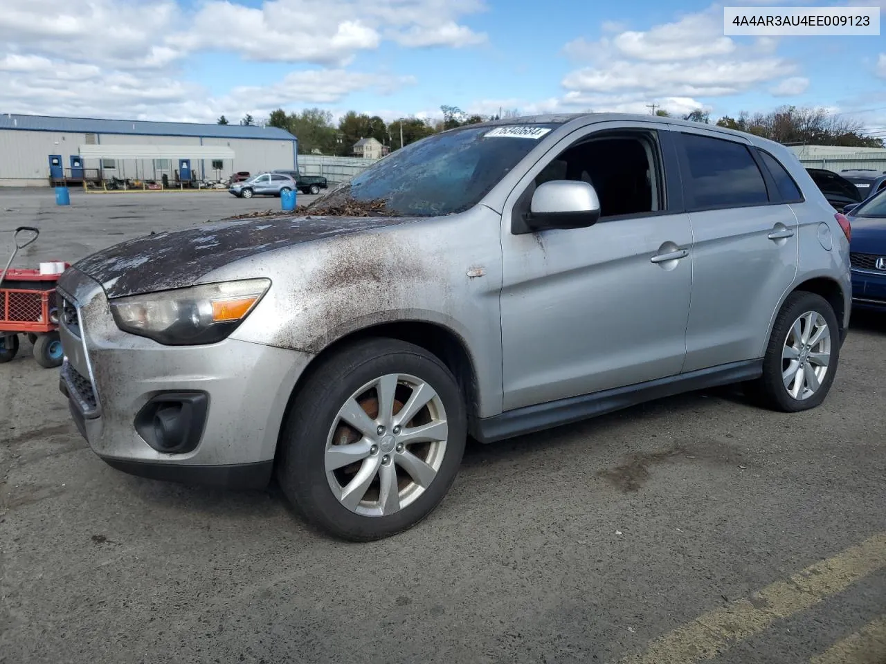 2014 Mitsubishi Outlander Sport Es VIN: 4A4AR3AU4EE009123 Lot: 76340684