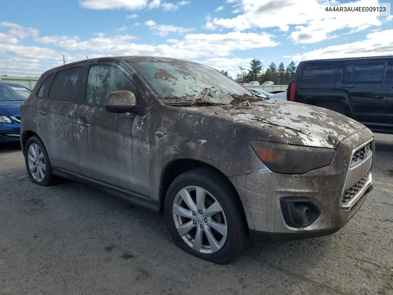 2014 Mitsubishi Outlander Sport Es VIN: 4A4AR3AU4EE009123 Lot: 76340684