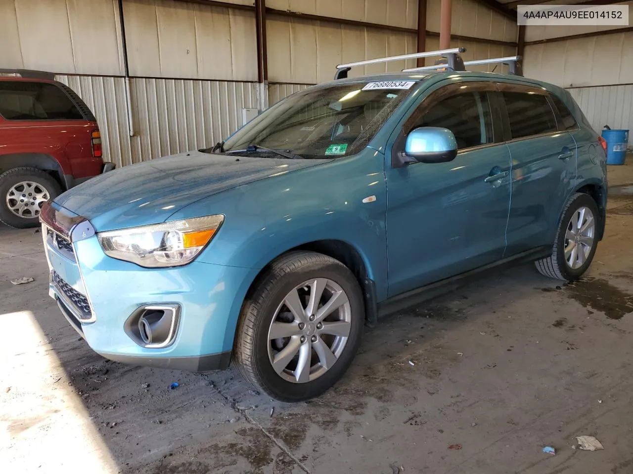 2014 Mitsubishi Outlander Sport Se VIN: 4A4AP4AU9EE014152 Lot: 76880534