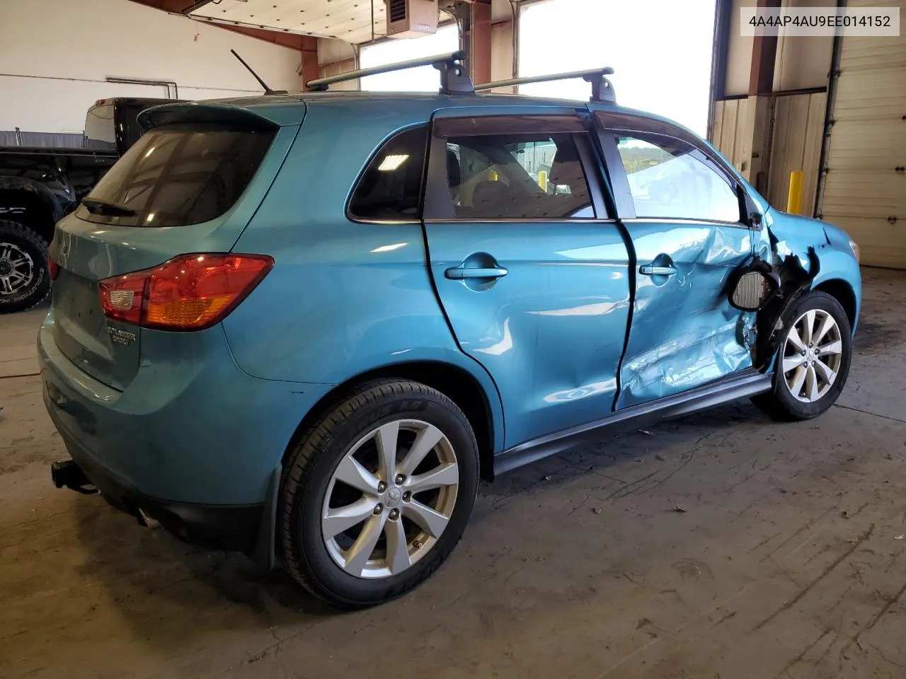 2014 Mitsubishi Outlander Sport Se VIN: 4A4AP4AU9EE014152 Lot: 76880534