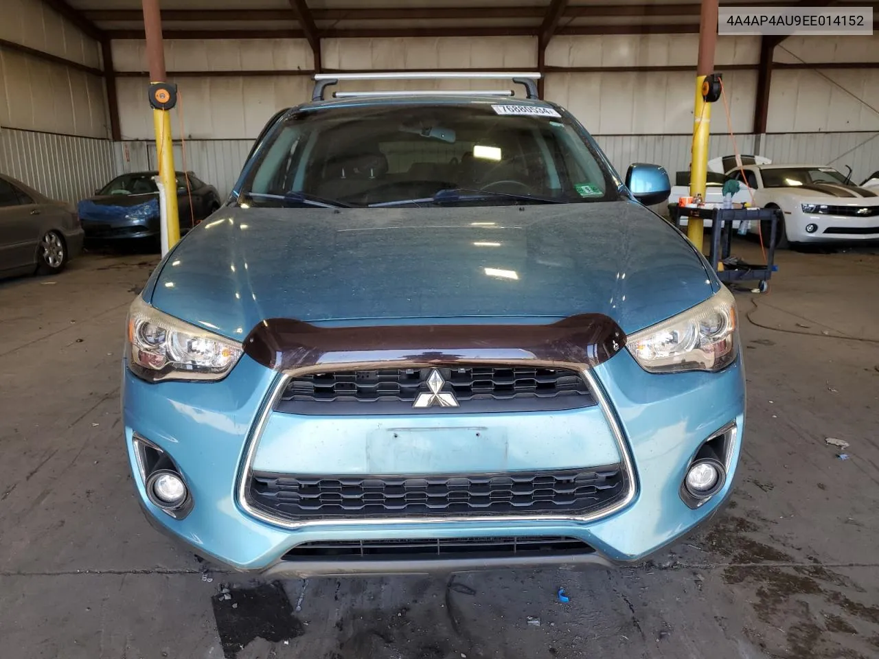 2014 Mitsubishi Outlander Sport Se VIN: 4A4AP4AU9EE014152 Lot: 76880534