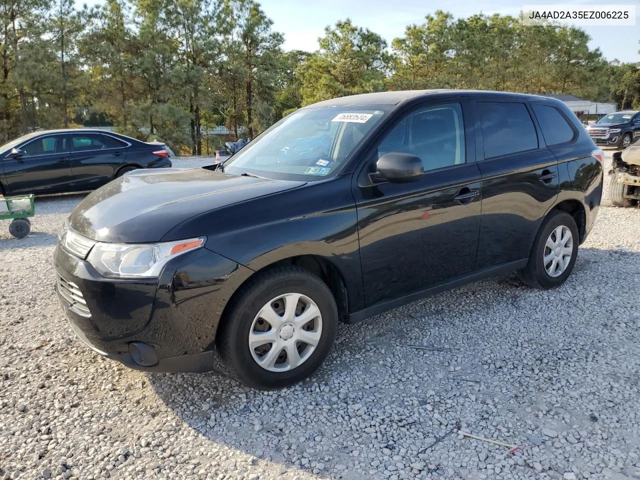 2014 Mitsubishi Outlander Es VIN: JA4AD2A35EZ006225 Lot: 76883524