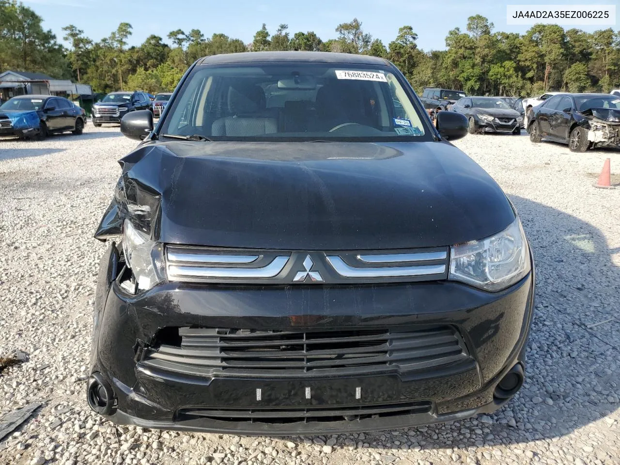 2014 Mitsubishi Outlander Es VIN: JA4AD2A35EZ006225 Lot: 76883524