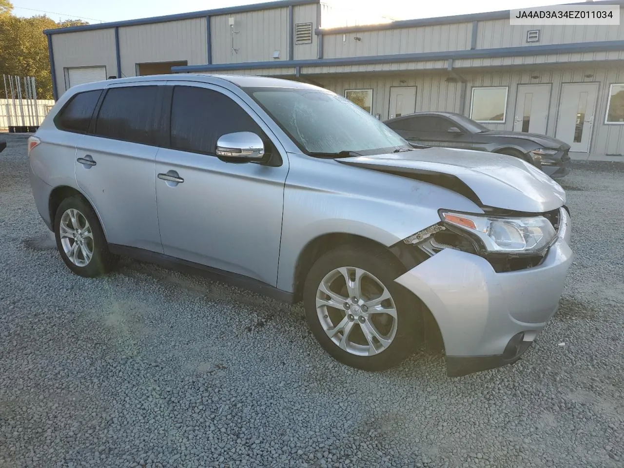 2014 Mitsubishi Outlander Se VIN: JA4AD3A34EZ011034 Lot: 77187054