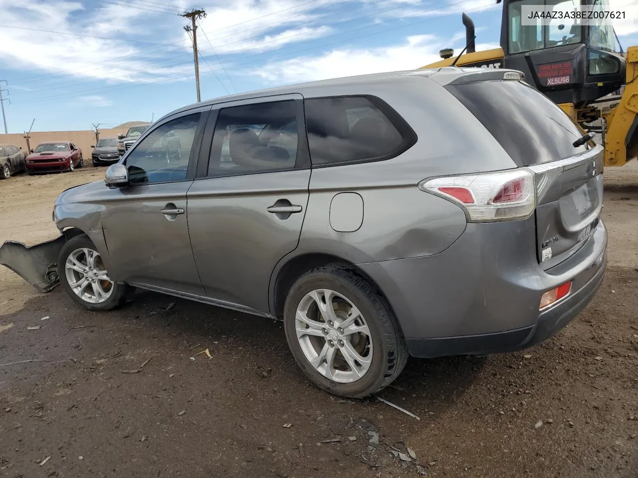 2014 Mitsubishi Outlander Se VIN: JA4AZ3A38EZ007621 Lot: 77428464