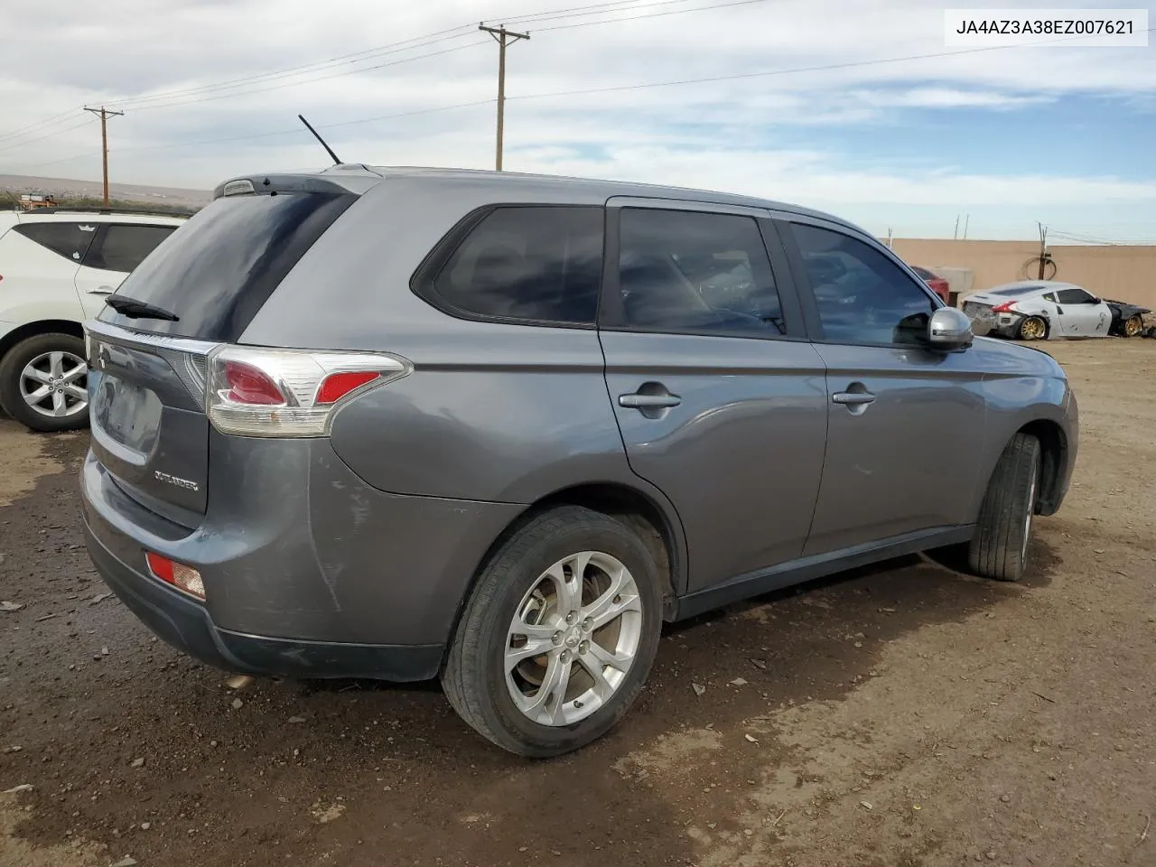 2014 Mitsubishi Outlander Se VIN: JA4AZ3A38EZ007621 Lot: 77428464