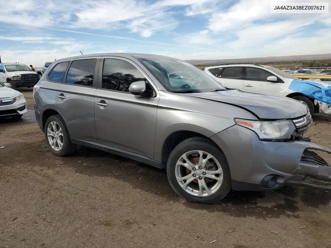 2014 Mitsubishi Outlander Se VIN: JA4AZ3A38EZ007621 Lot: 77428464