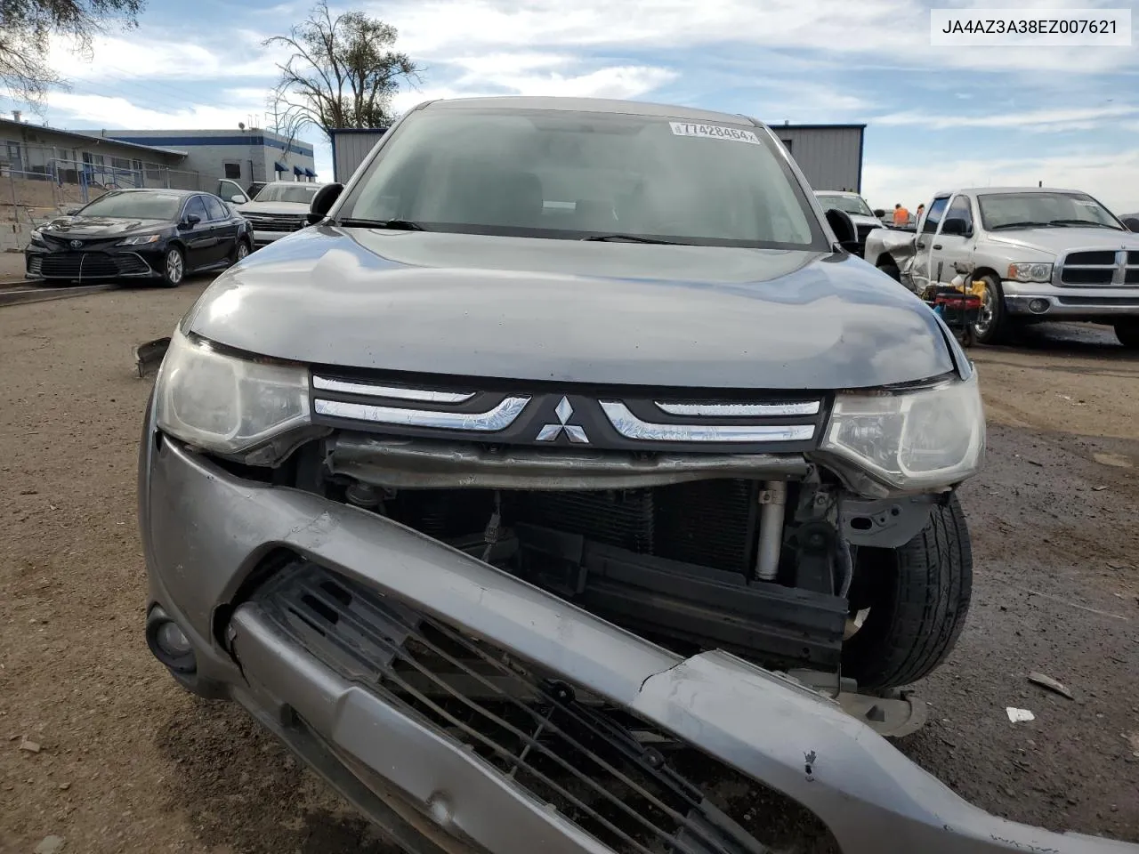 2014 Mitsubishi Outlander Se VIN: JA4AZ3A38EZ007621 Lot: 77428464