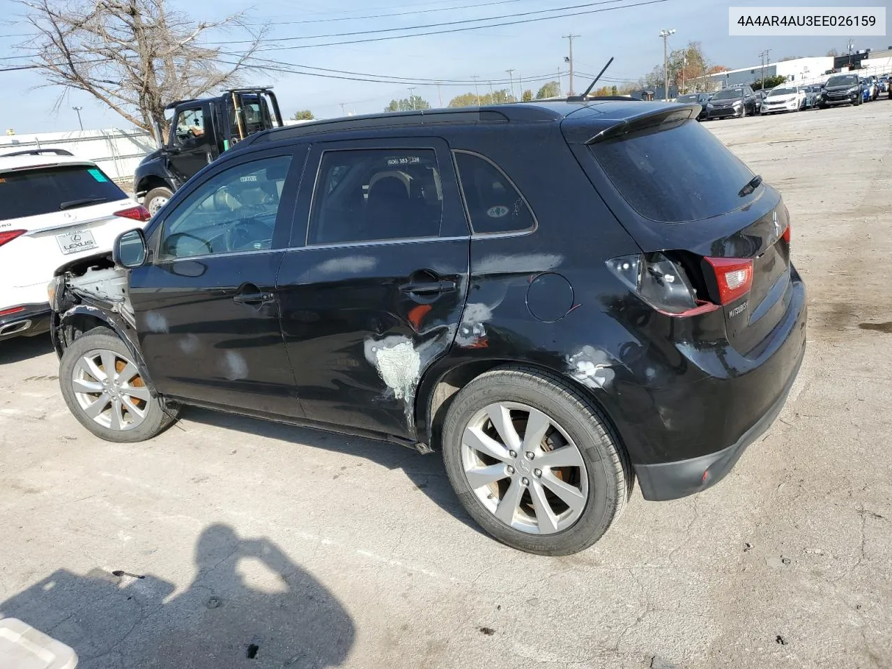 2014 Mitsubishi Outlander Sport Se VIN: 4A4AR4AU3EE026159 Lot: 78064534