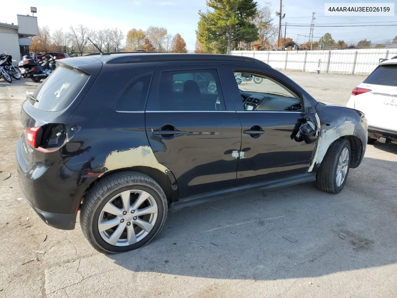 2014 Mitsubishi Outlander Sport Se VIN: 4A4AR4AU3EE026159 Lot: 78064534