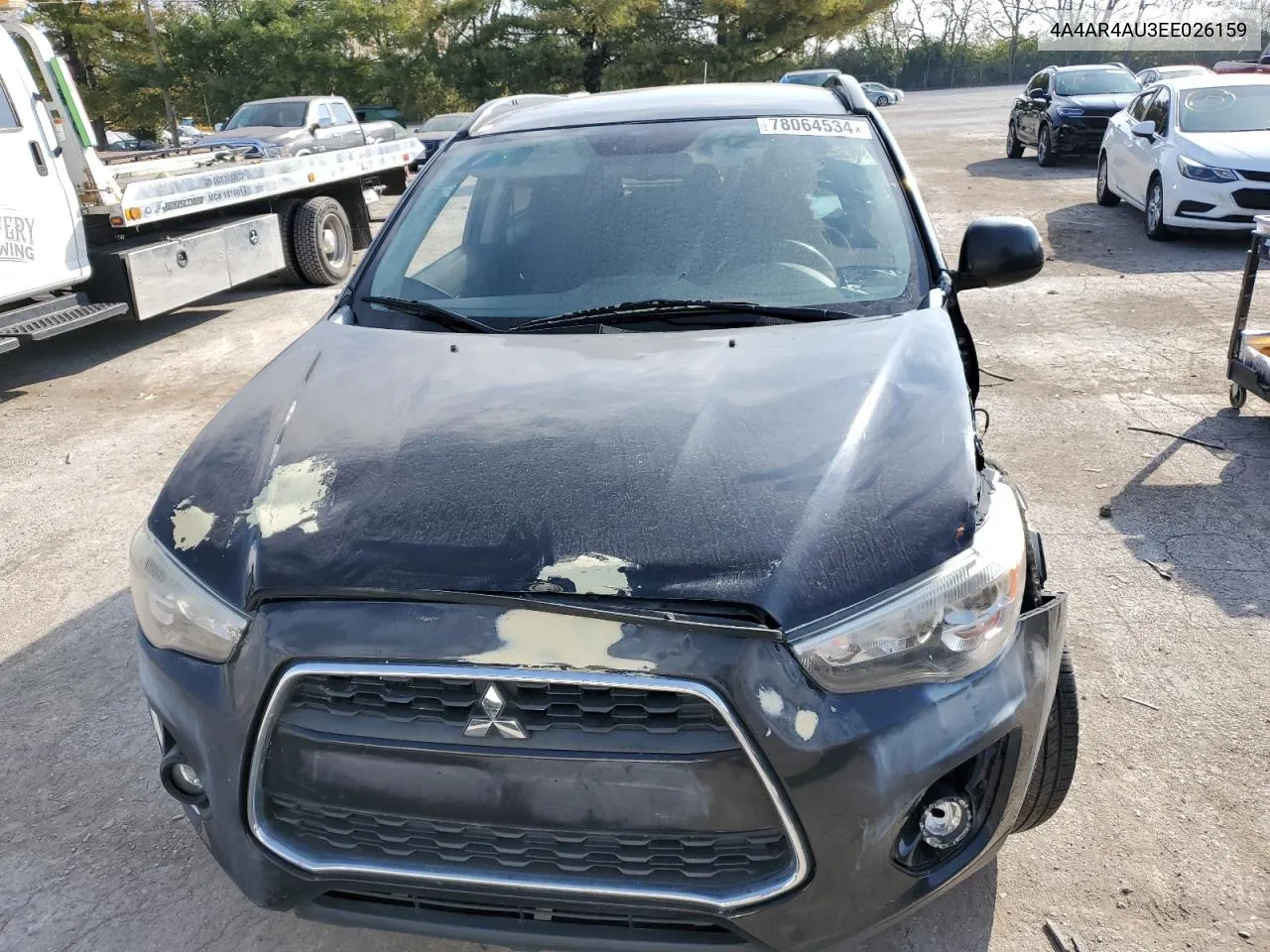 2014 Mitsubishi Outlander Sport Se VIN: 4A4AR4AU3EE026159 Lot: 78064534