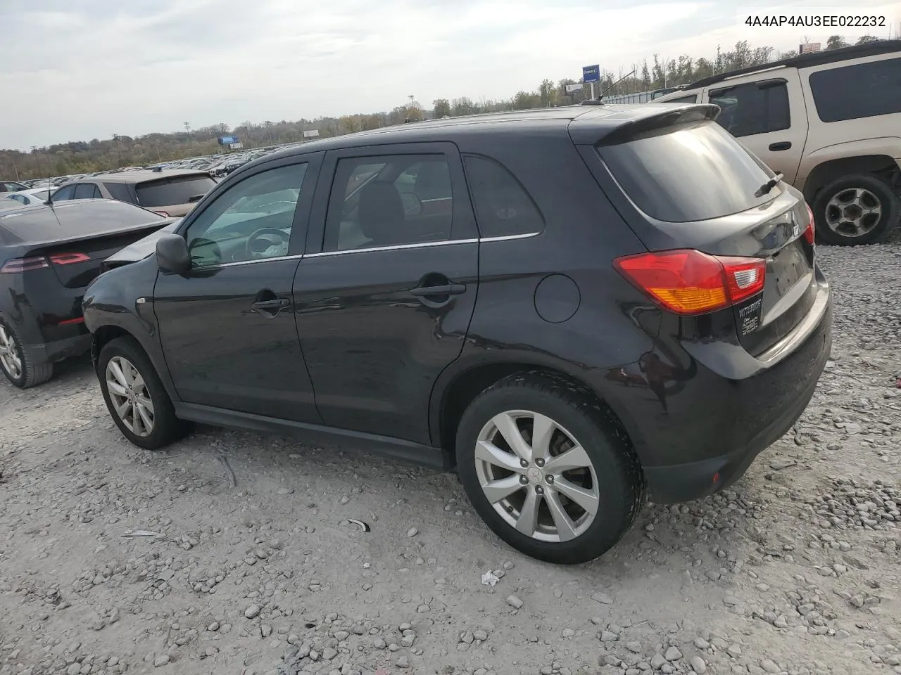 2014 Mitsubishi Outlander Sport Se VIN: 4A4AP4AU3EE022232 Lot: 78240394