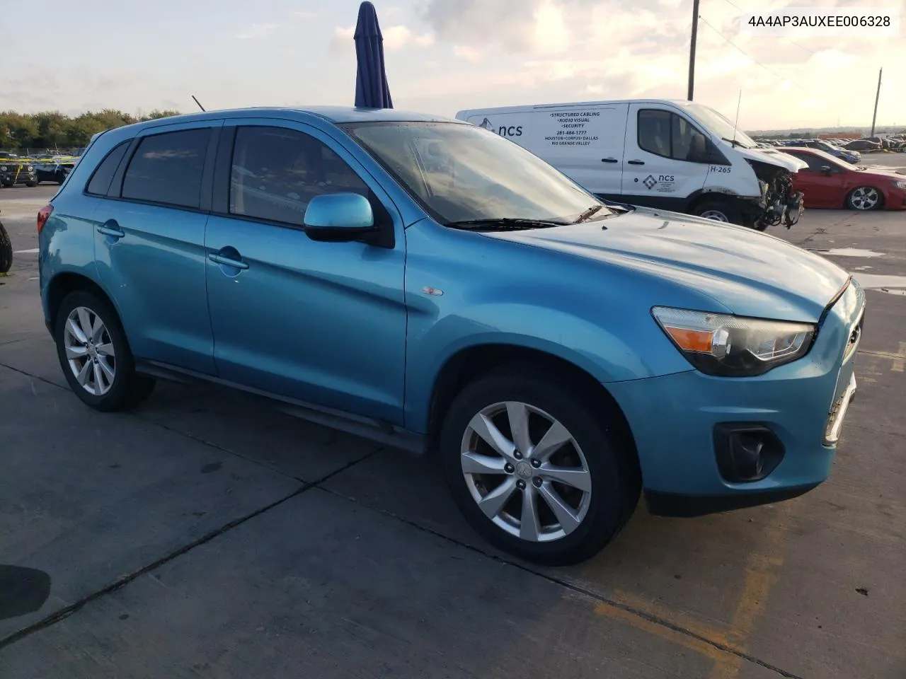 2014 Mitsubishi Outlander Sport Es VIN: 4A4AP3AUXEE006328 Lot: 78314734