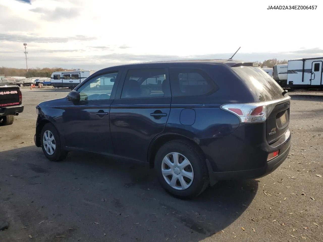 2014 Mitsubishi Outlander Es VIN: JA4AD2A34EZ006457 Lot: 78859804