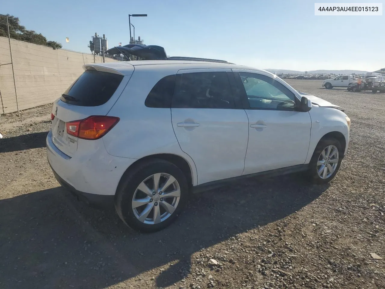 2014 Mitsubishi Outlander Sport Es VIN: 4A4AP3AU4EE015123 Lot: 78877344