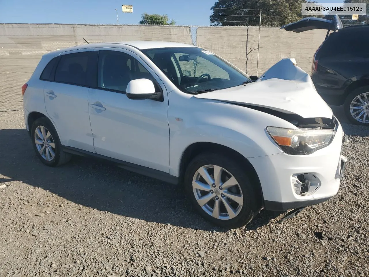 2014 Mitsubishi Outlander Sport Es VIN: 4A4AP3AU4EE015123 Lot: 78877344