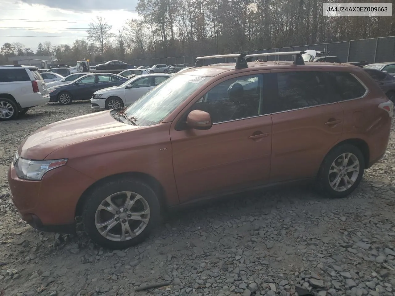 2014 Mitsubishi Outlander Gt VIN: JA4JZ4AX0EZ009663 Lot: 79689534