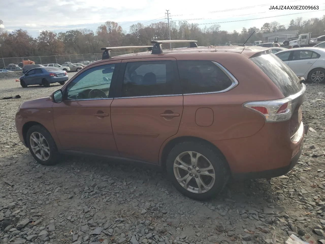 2014 Mitsubishi Outlander Gt VIN: JA4JZ4AX0EZ009663 Lot: 79689534