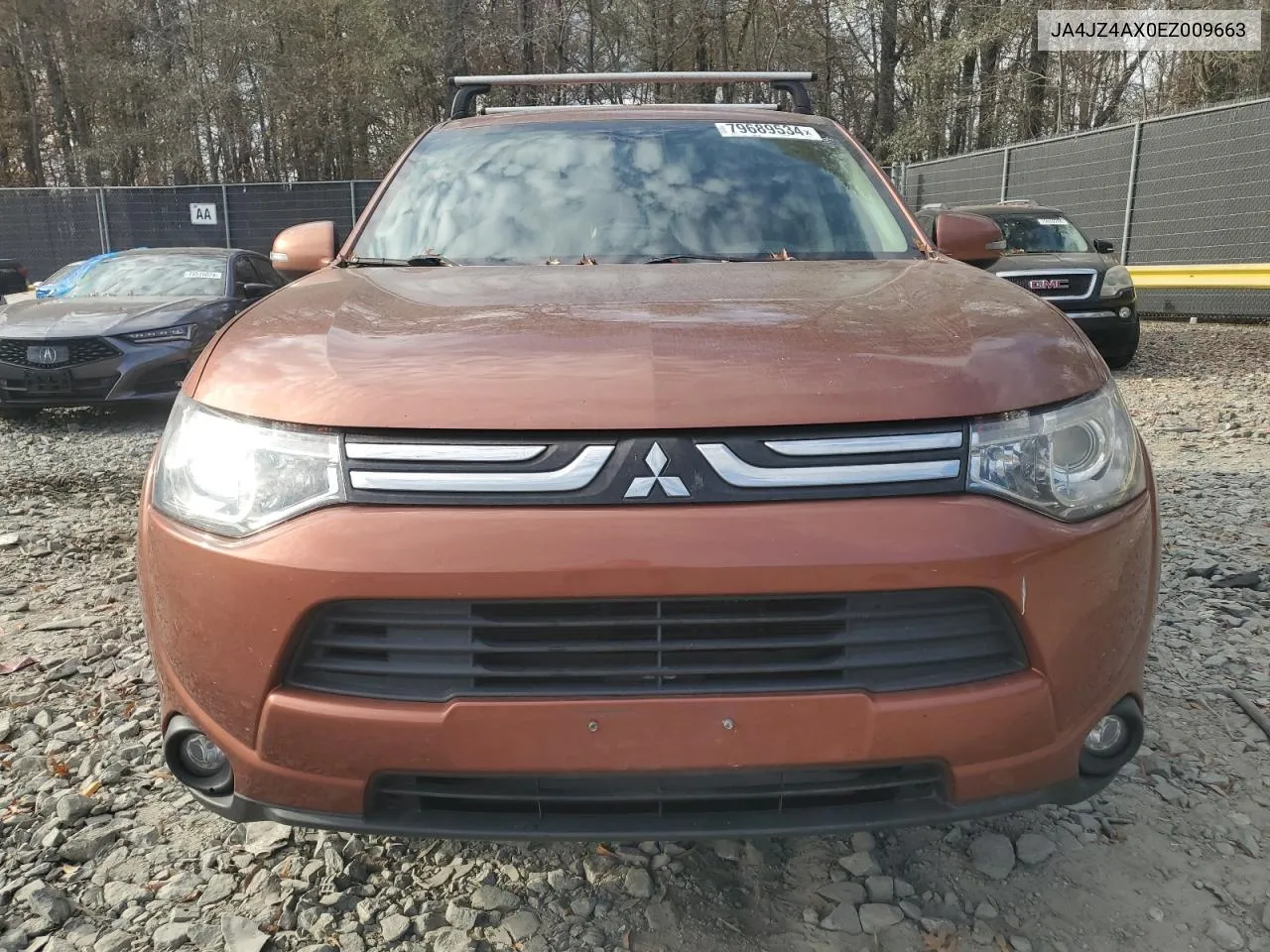 2014 Mitsubishi Outlander Gt VIN: JA4JZ4AX0EZ009663 Lot: 79689534