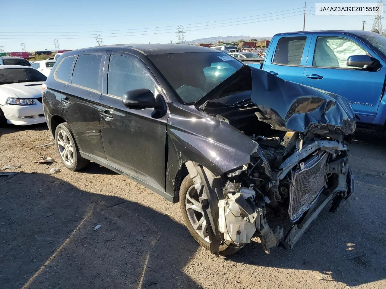 2014 Mitsubishi Outlander Se VIN: JA4AZ3A39EZ015582 Lot: 79911974