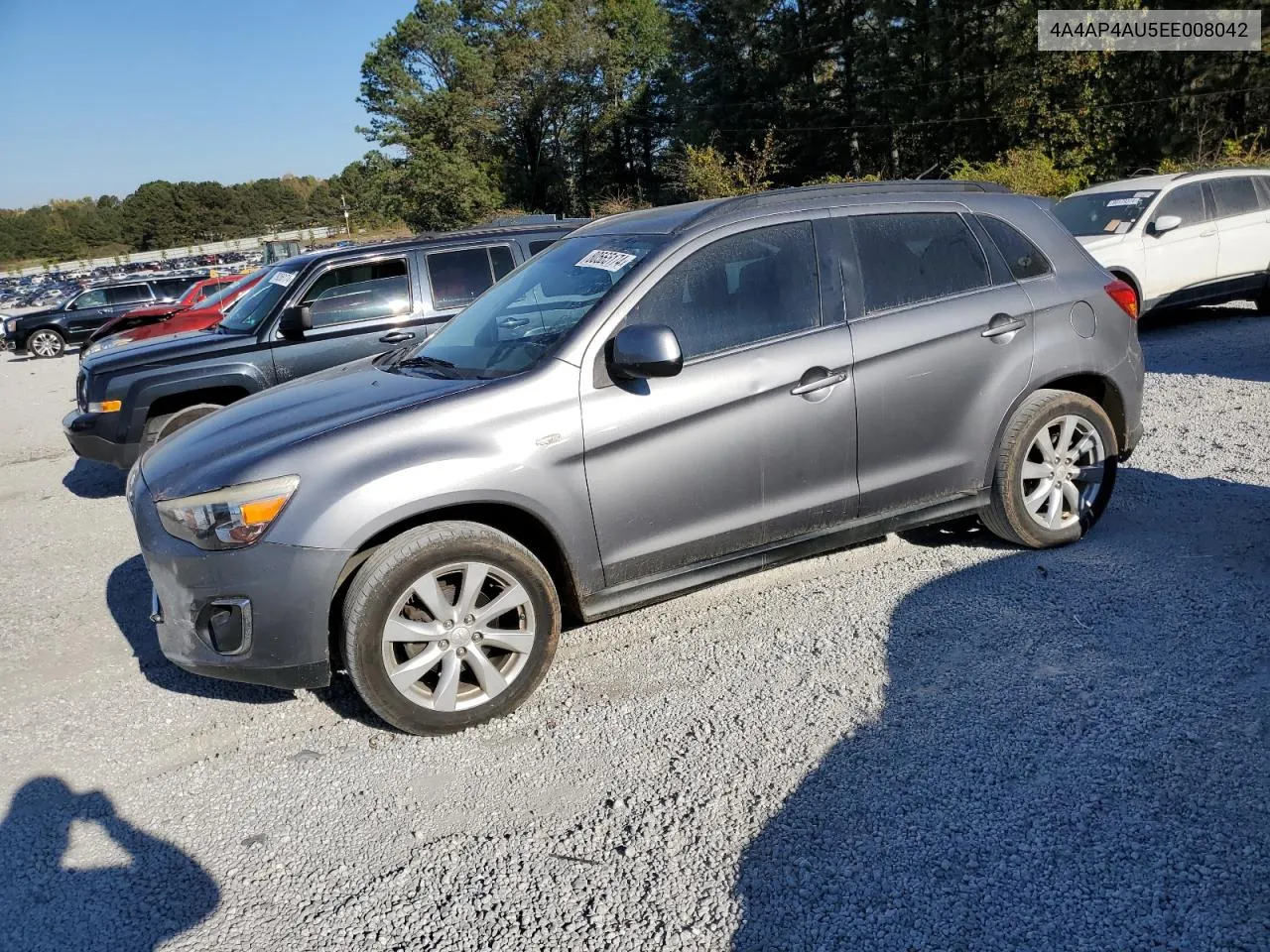 2014 Mitsubishi Outlander Sport Se VIN: 4A4AP4AU5EE008042 Lot: 80565174