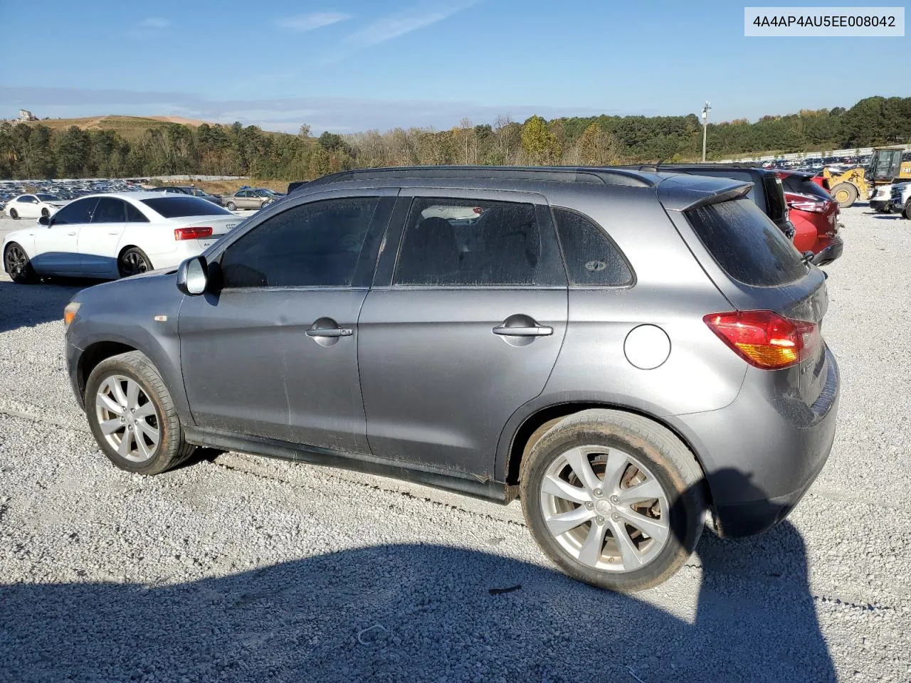 2014 Mitsubishi Outlander Sport Se VIN: 4A4AP4AU5EE008042 Lot: 80565174