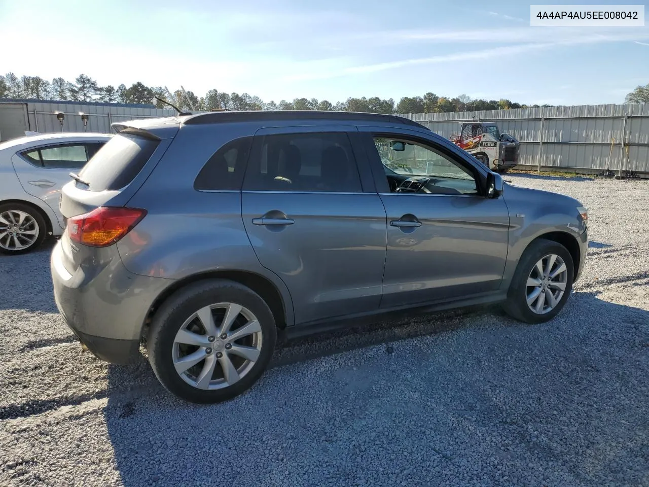 2014 Mitsubishi Outlander Sport Se VIN: 4A4AP4AU5EE008042 Lot: 80565174